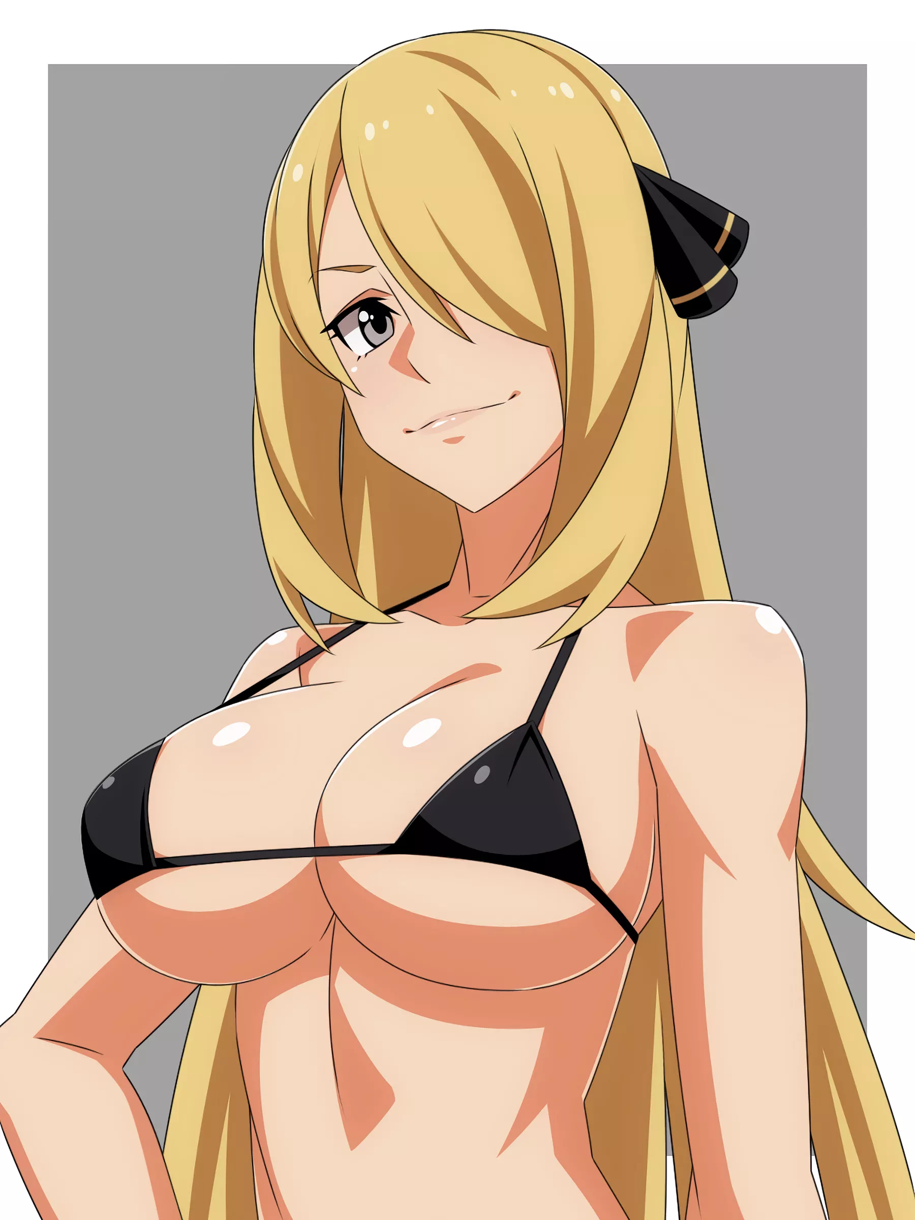 Smug Swimsuit Cynthia~🖤 Smug Swimsuit Cynthia~🖤