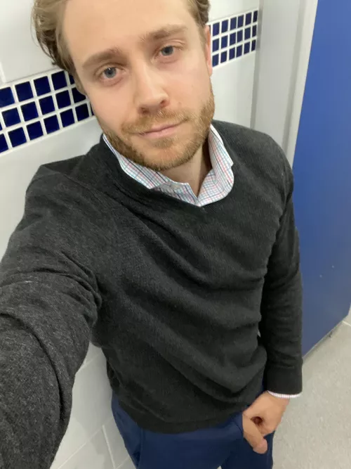 Sneaky bathroom shot Sneaky bathroom shot