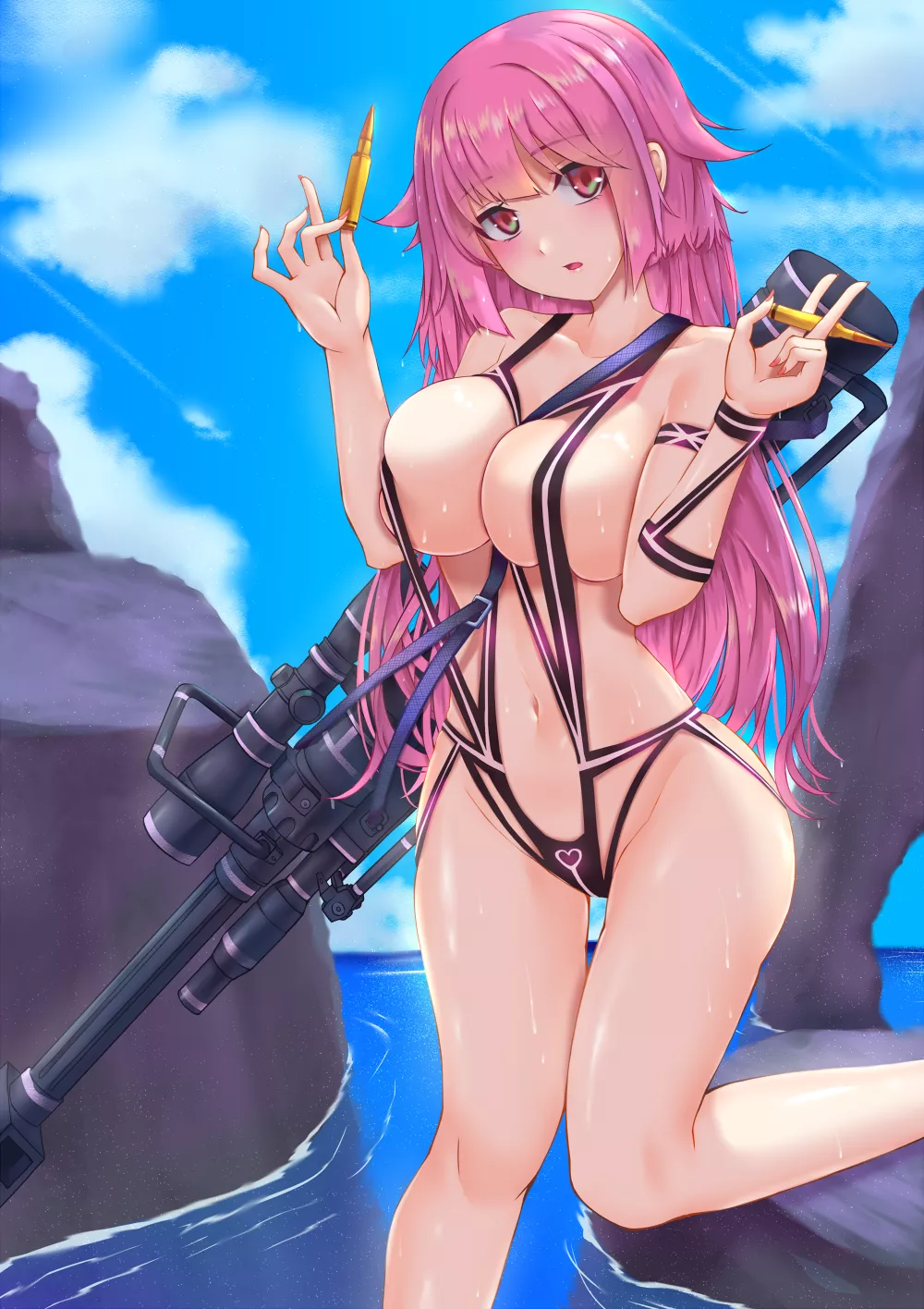 sexy sniper girl nude