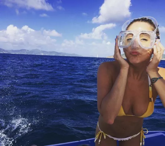 Snorkeling is fun