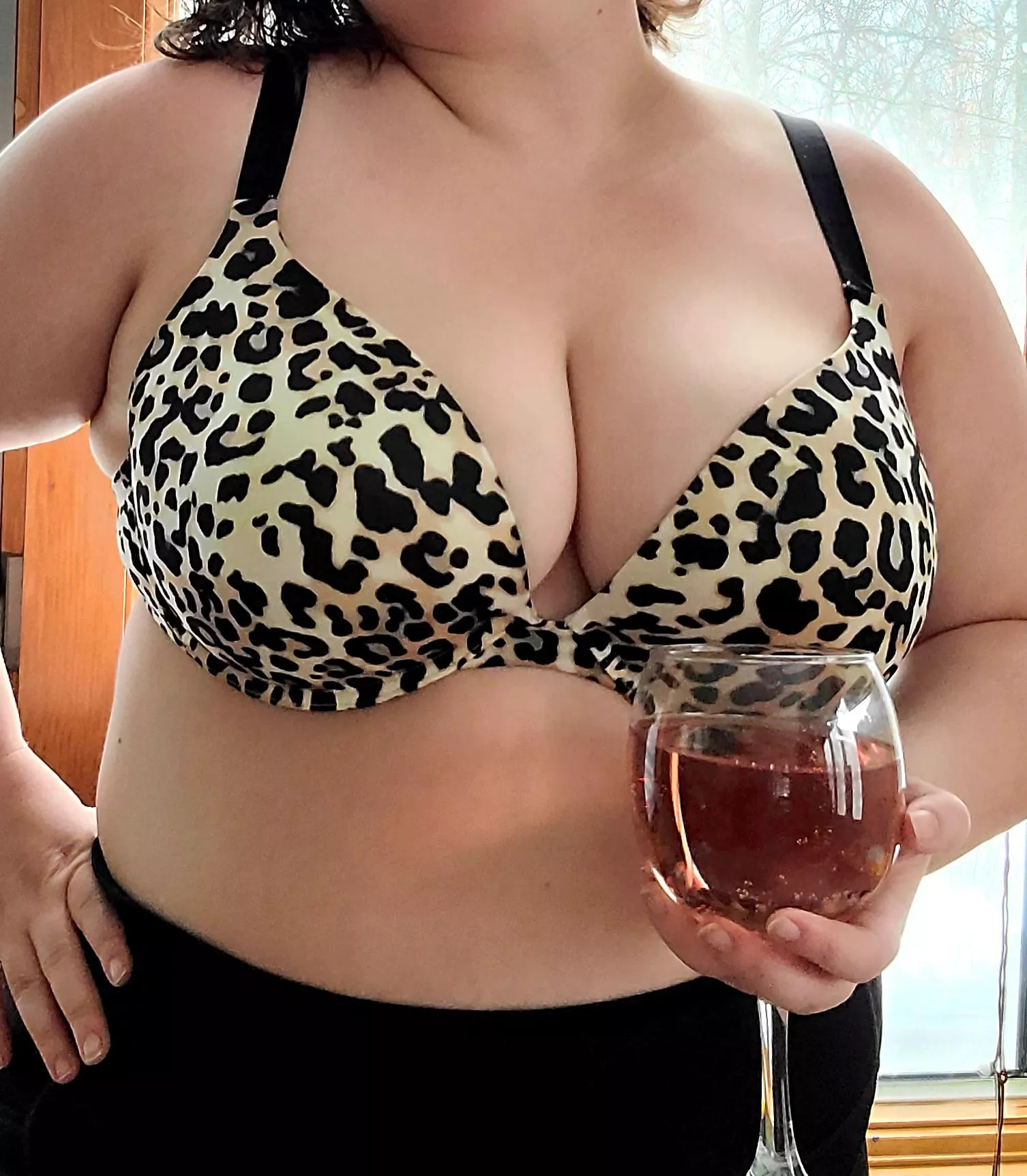 Snow day means day drinking and feeling frisky!