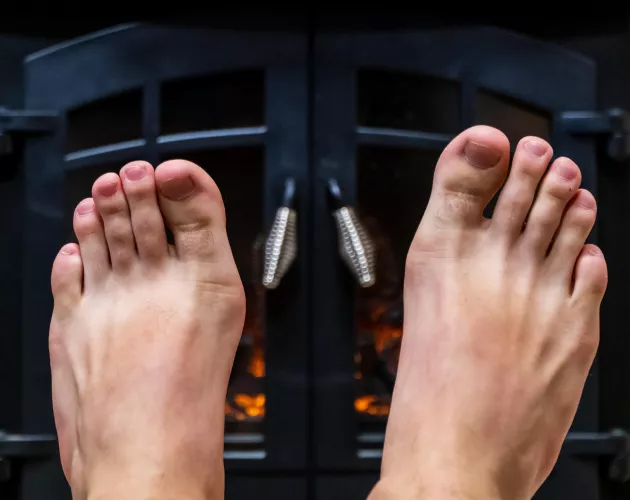 Snow melted, I’m much warmer now, and very comfy ☺️