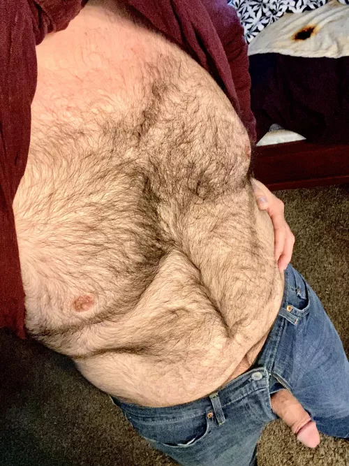 Snuggle my chest