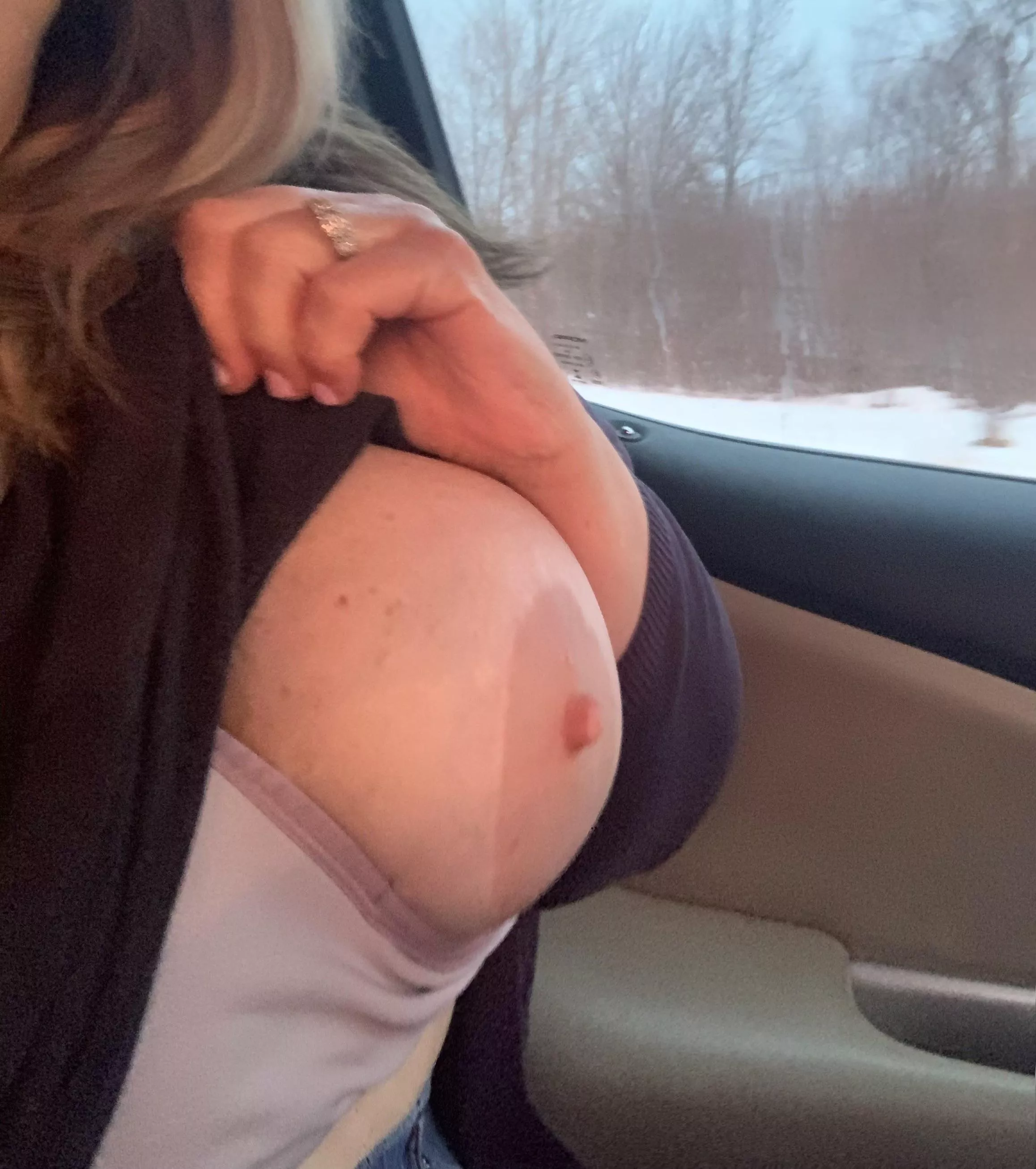 So happy it’s Friday PLEASE pull me over Mr Officer