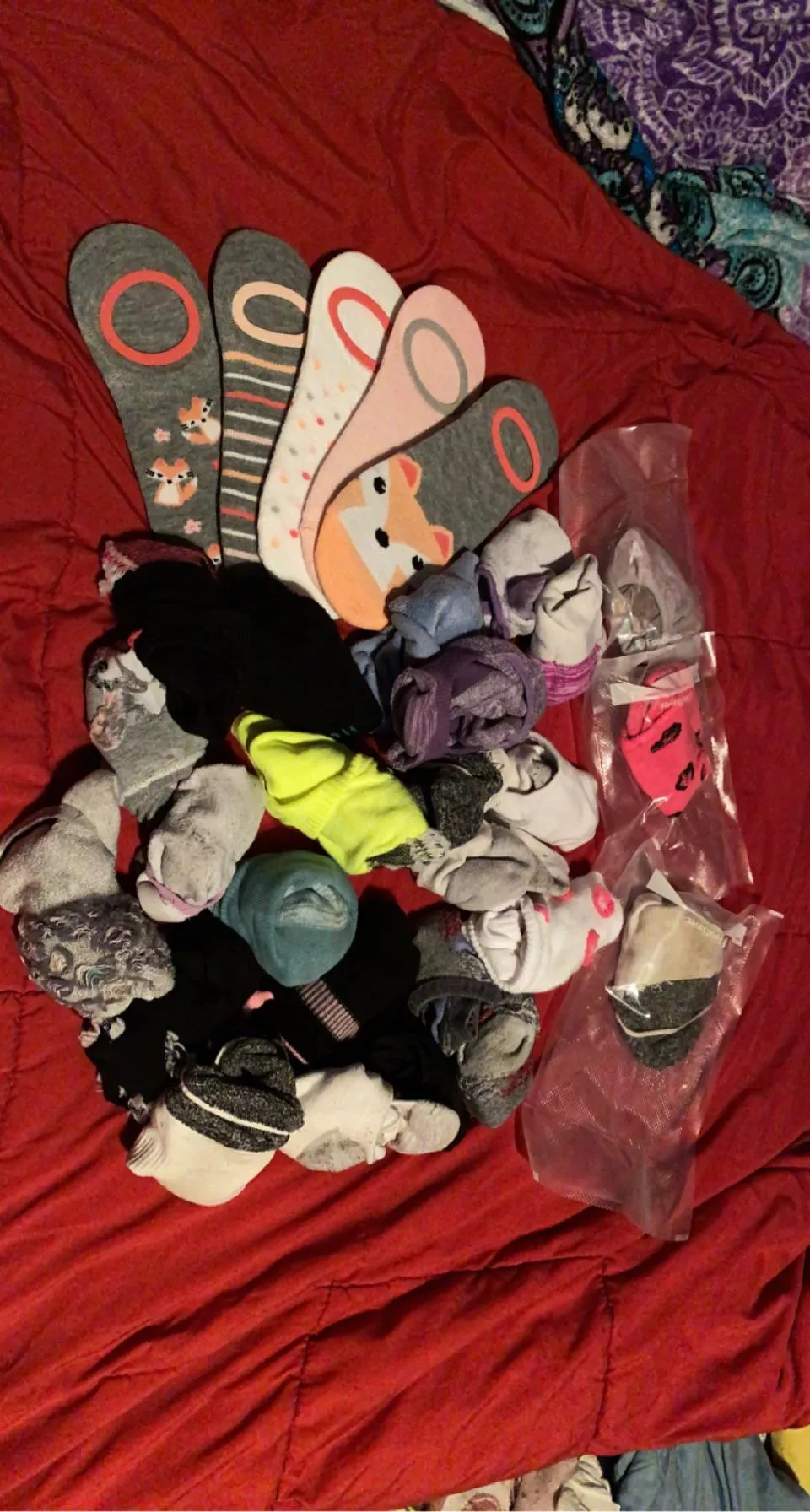 So many ankle socks just waiting to be in your face 😈