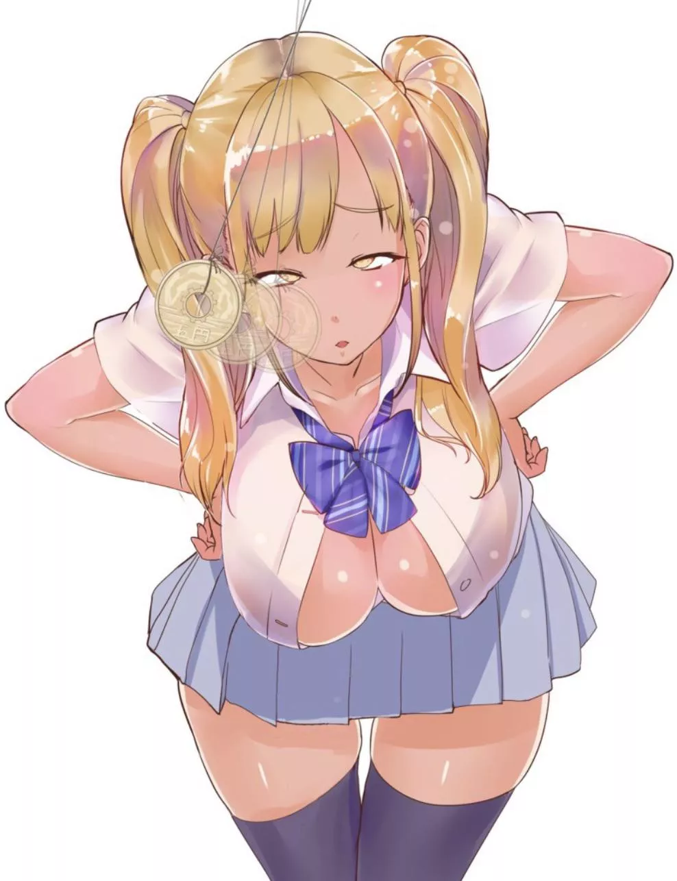 So meet me after school, then I’ll prove how real hypnosis is. (lillytank)