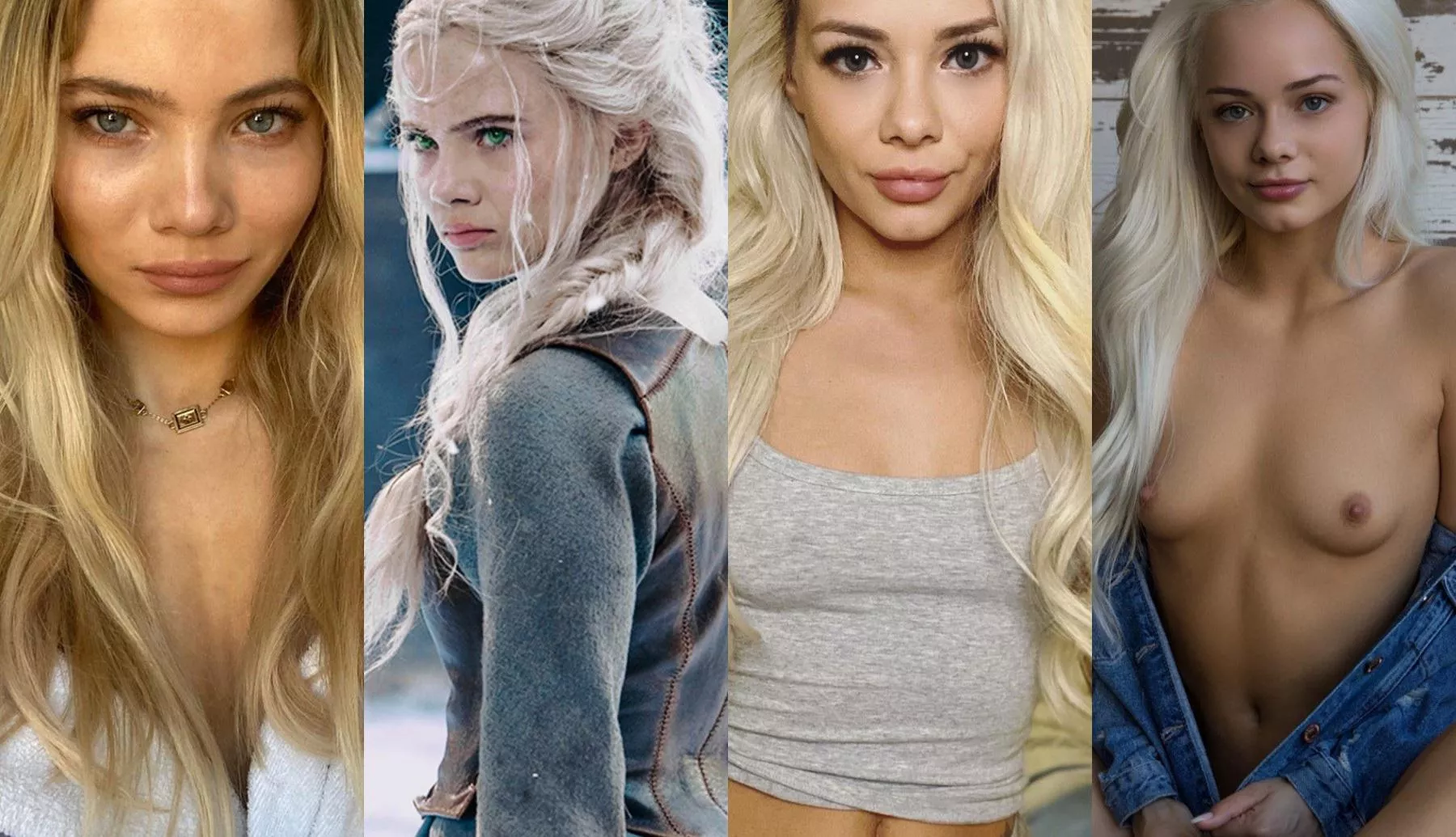 So someone is working on a Witcher porn parody where Elsa Jean plays Ciri right? Like, surely they have to be...