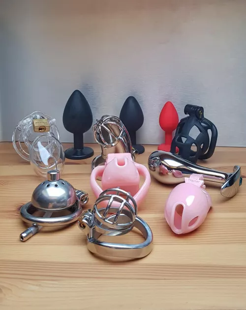 So this is what an addiction to chastity looks like...
