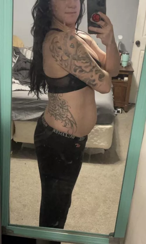 So tired from work today I need someone to rub oil on my belly will you help me?