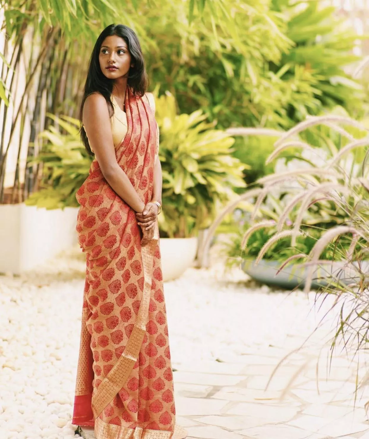 Soaking in a beautiful day