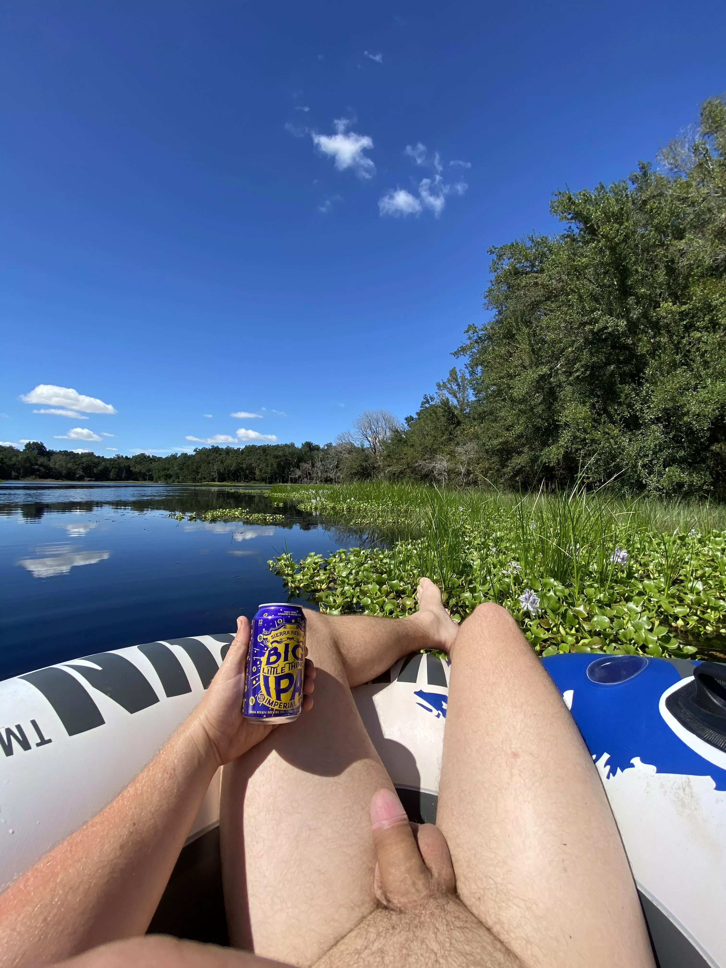 Soaking up the sun and the water enjoying the wildflowers and trees (m) Soaking up the sun and the water enjoying the wildflowers and trees (m)