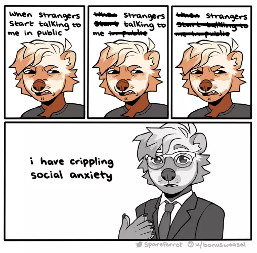 social anxiety (by spareferret)