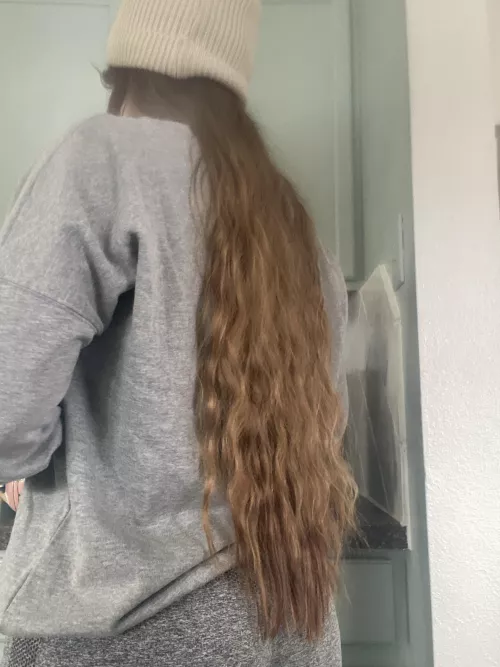 Sock hat hair 😝 [altgirl] [oc]