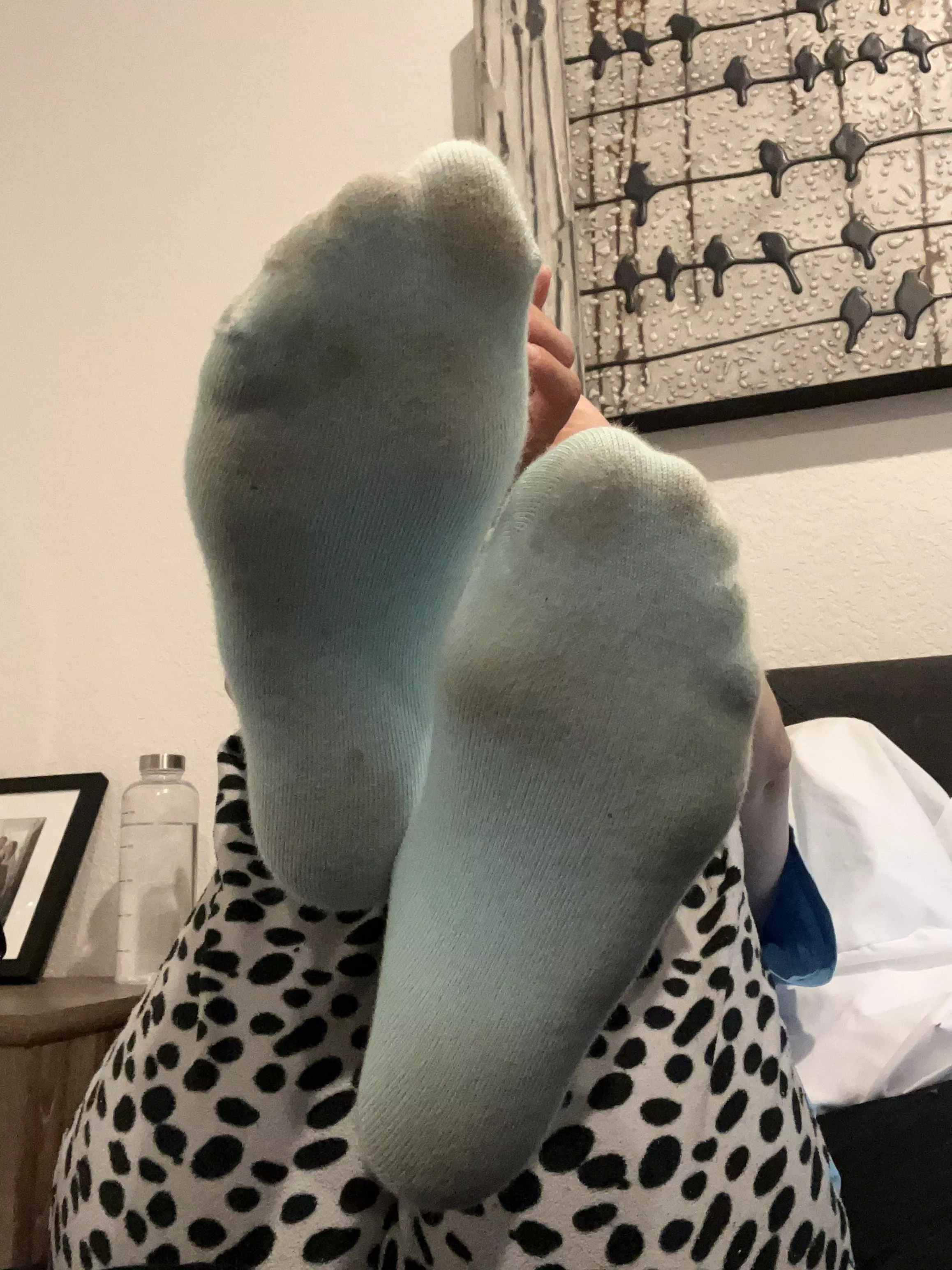 Sock update at the end of the day 😋