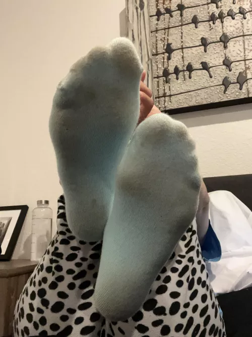 Sock update at the end of the night. Good night guys!