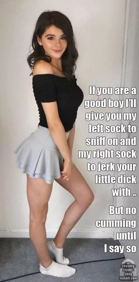Sockpussy is the best a pathetic footboy like you can hope for. Thank your mistress. Sockpussy is the best a pathetic footboy like you can hope for. Thank your mistress.