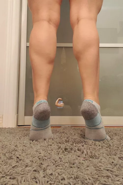 Socks from today's sweaty bodybuilding session 💪🏽 💦