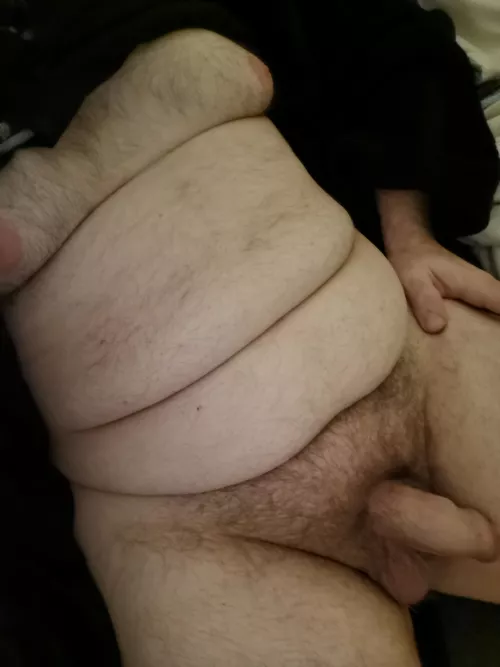Soft belly soft cock