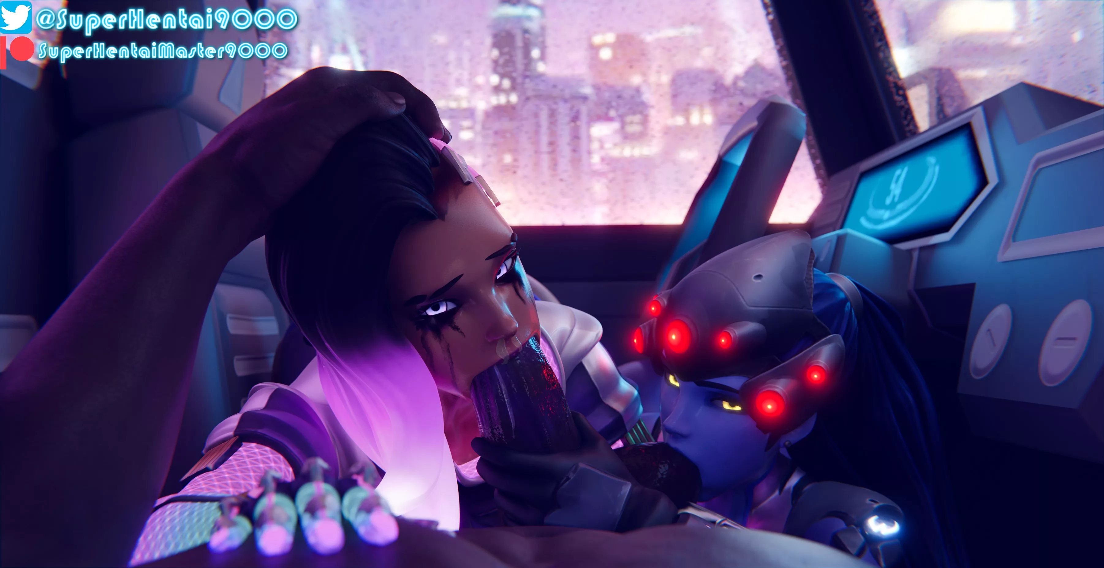 Sombra & Widowmaker (SuperHentai9000) Sombra & Widowmaker (SuperHentai9000)