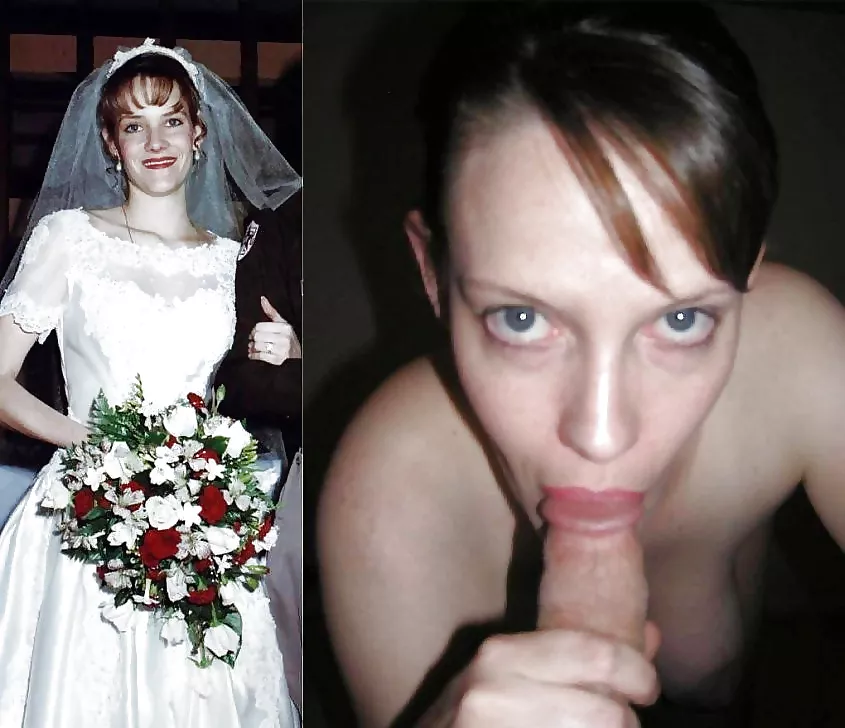 Some brides just look prettier with a mouth full of cock Some brides just look prettier with a mouth full of cock