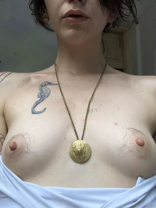 Some guys make me feel sad for my hairy nipples 😭