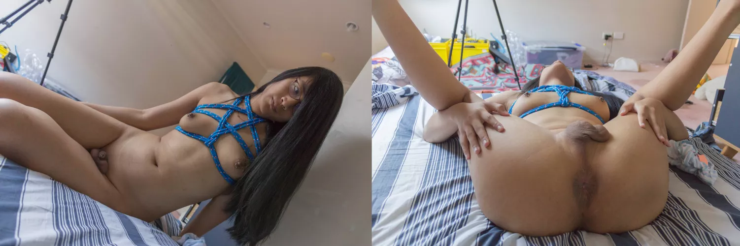 Some Real Sweet Ropework By My Gf, It's A Sexy Pentagram, How Naughty