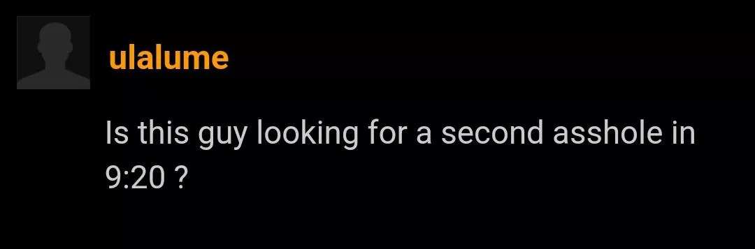 Some say he's still looking for it