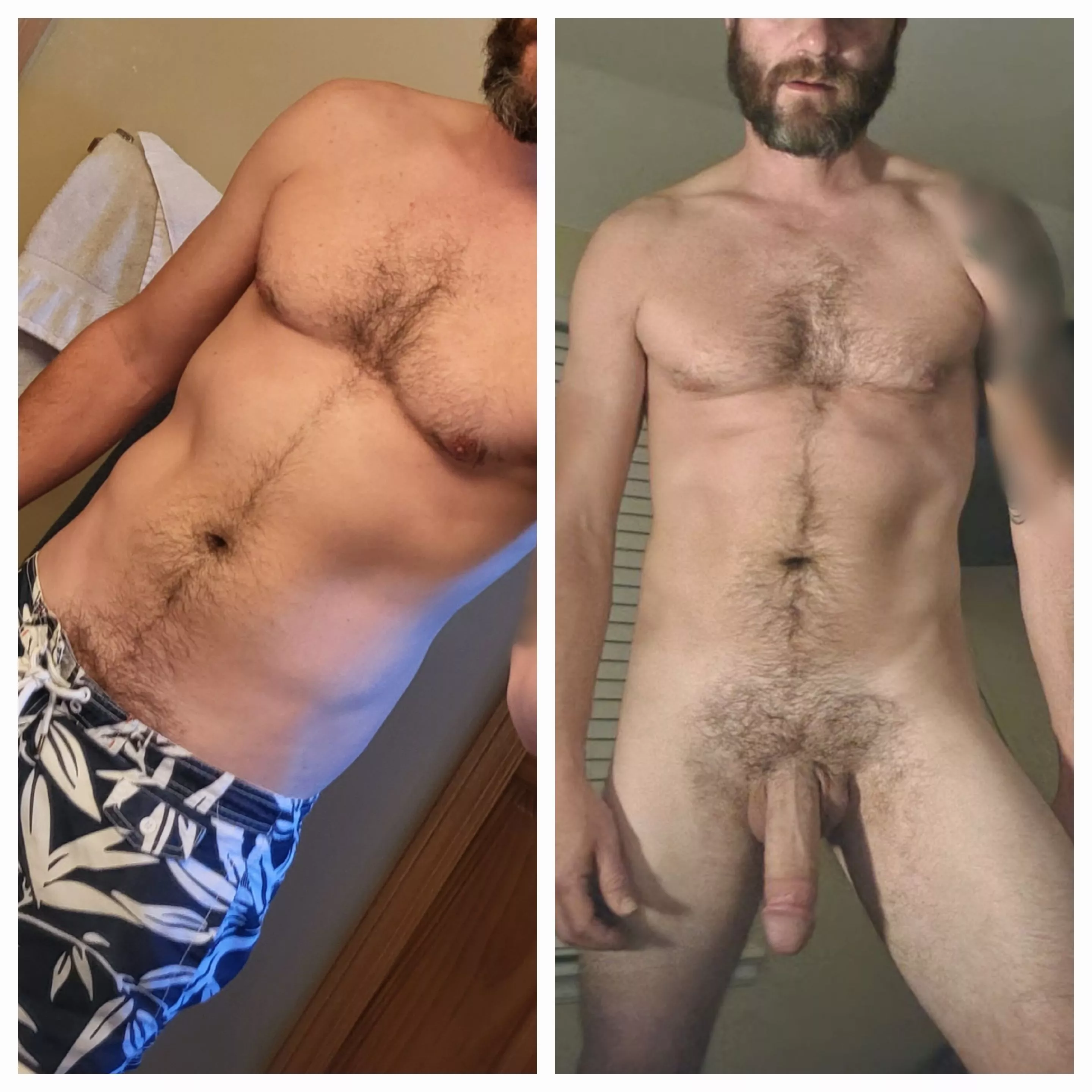 Some swimwear on/off (40s)