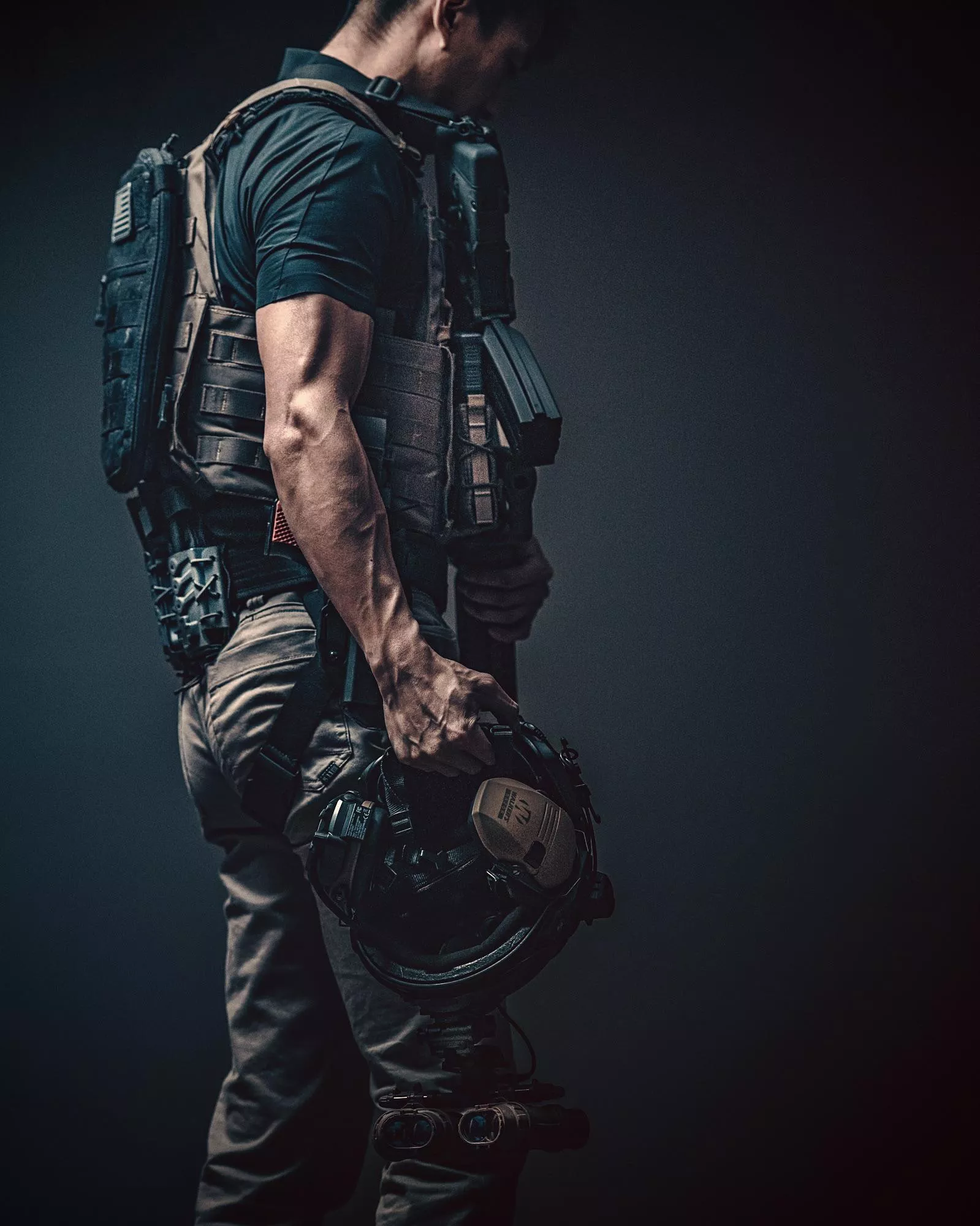 Someday I will find peace and lay down these arms.