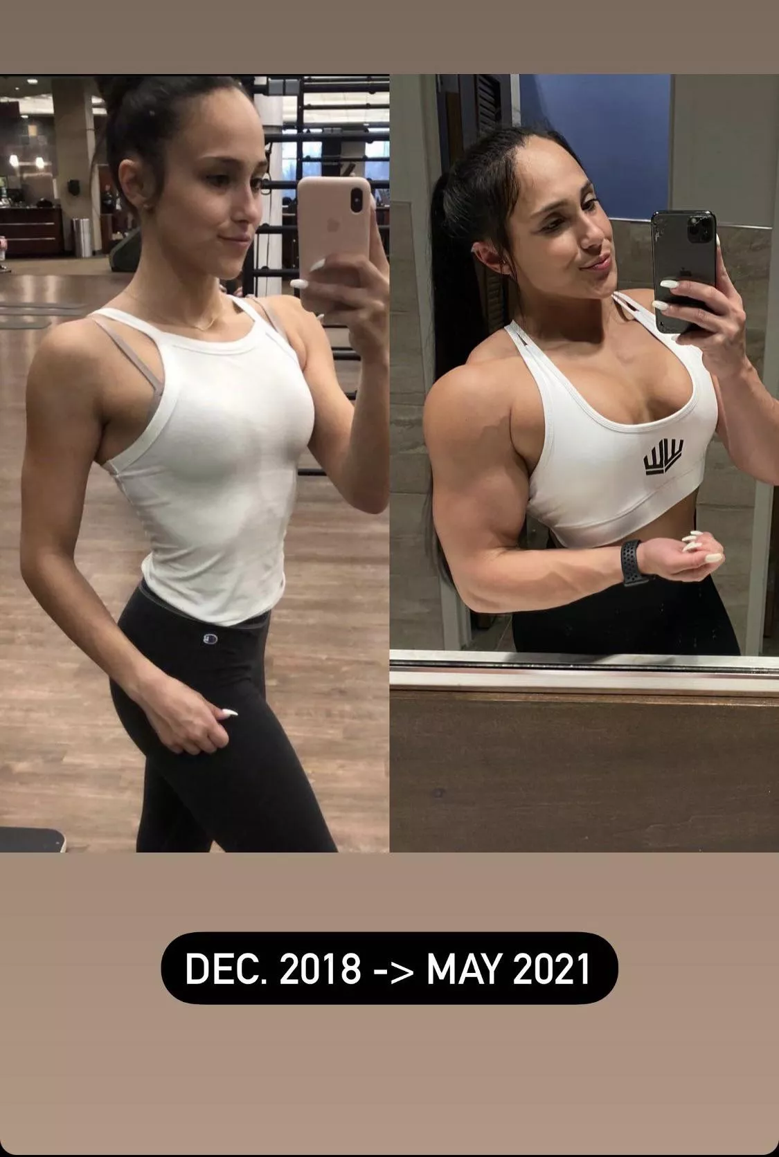 Someone started lifting Someone started lifting