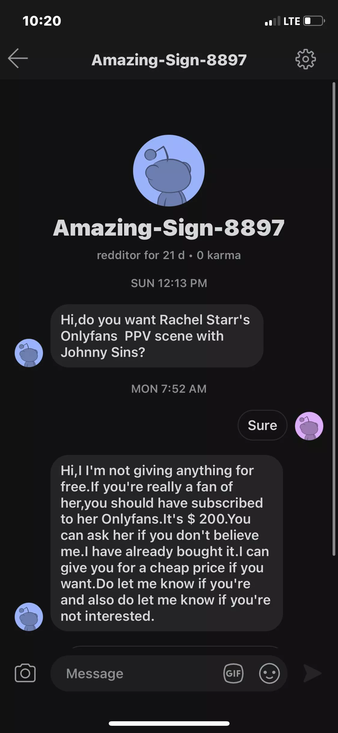 Someone trying to sell your stuff in dm’s just thought u should know. Someone trying to sell your stuff in dm’s just thought u should know.