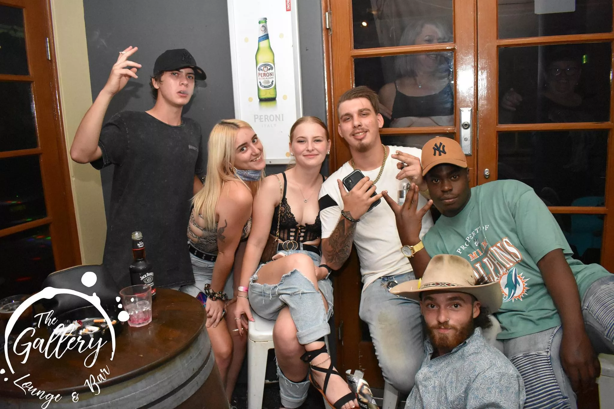 Someone’s having fun out back