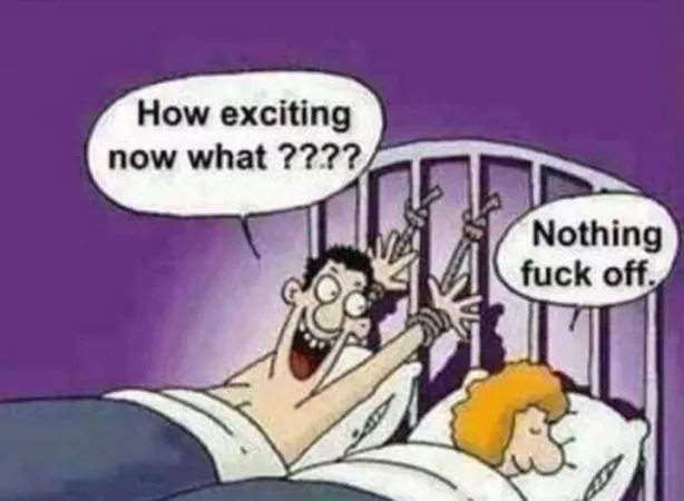 Someone's not getting tickled senseless tonight ðŸ˜