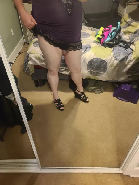 Something is peaking out Something is peaking out