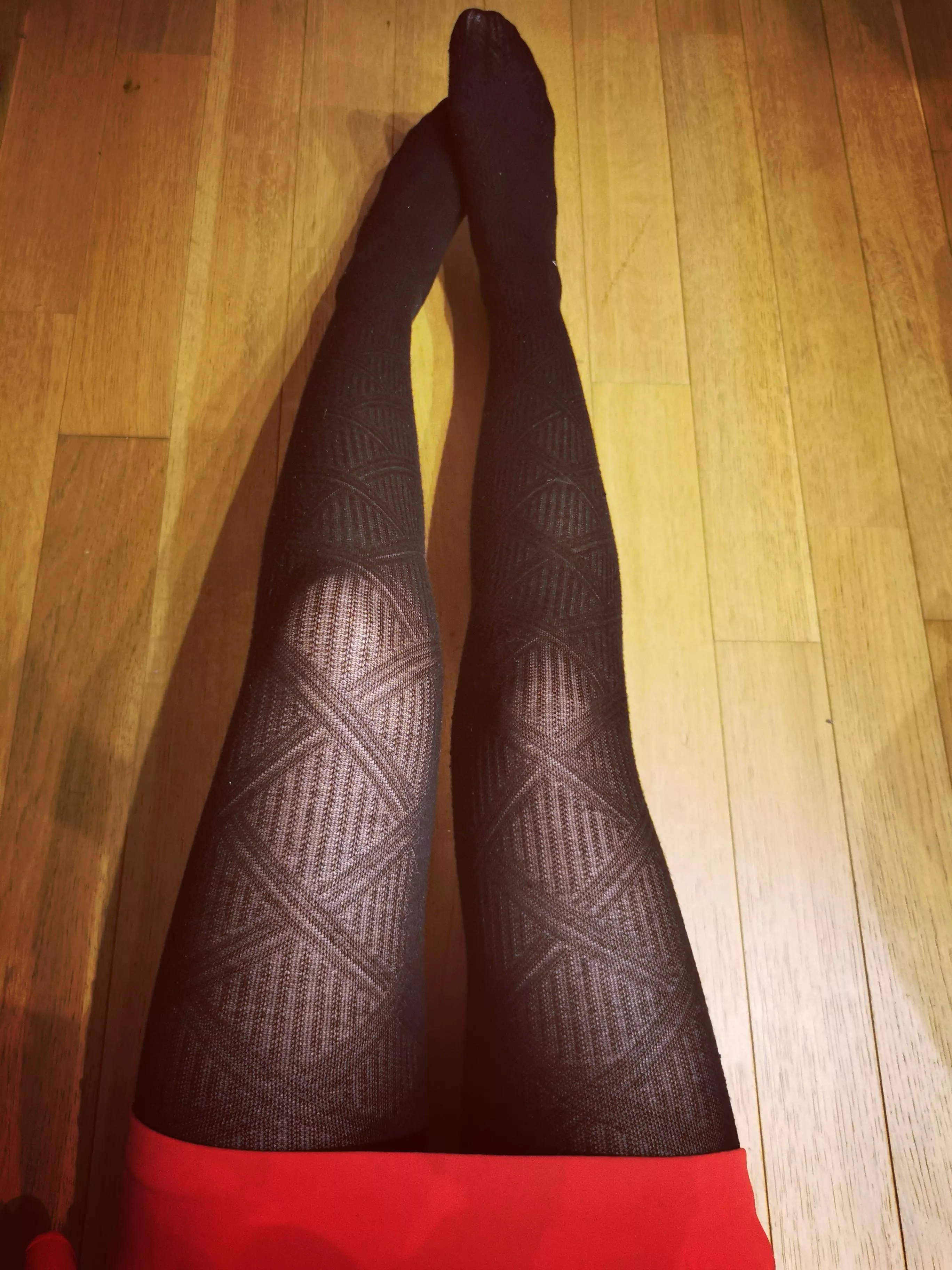 Sometimes, all you miss is someone to rip your stockings off... Sometimes, all you miss is someone to rip your stockings off...