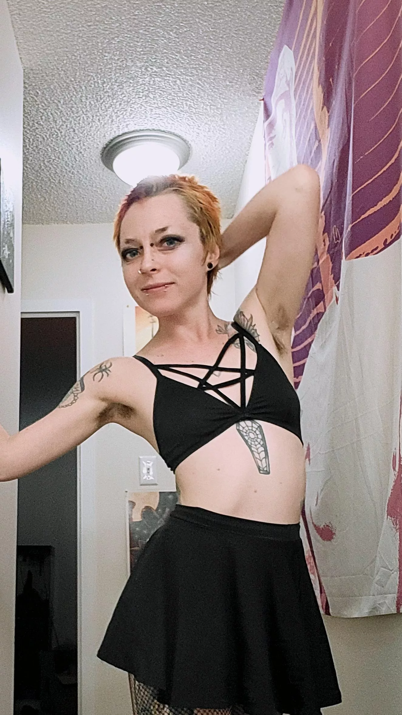 Sometimes I forget it's there until someone in person says something rude 😕