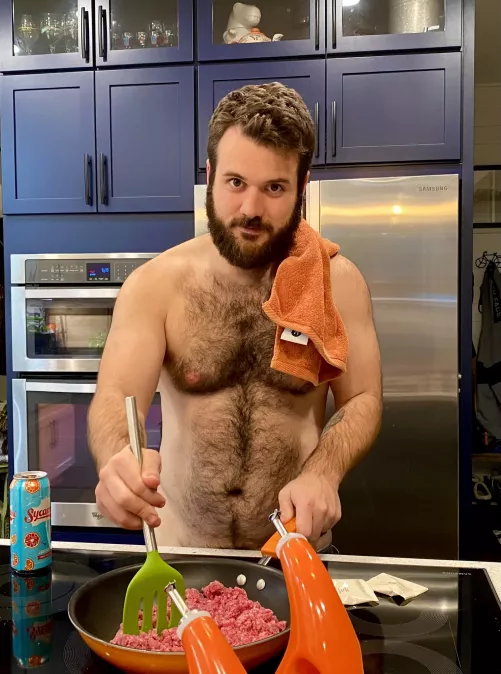 Sometimes it gets really hot when cooking.
