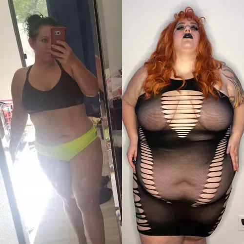 Sometimes it’s hard to tell if it’s the same person… but somehow my belly button has remained the exact same! 😯