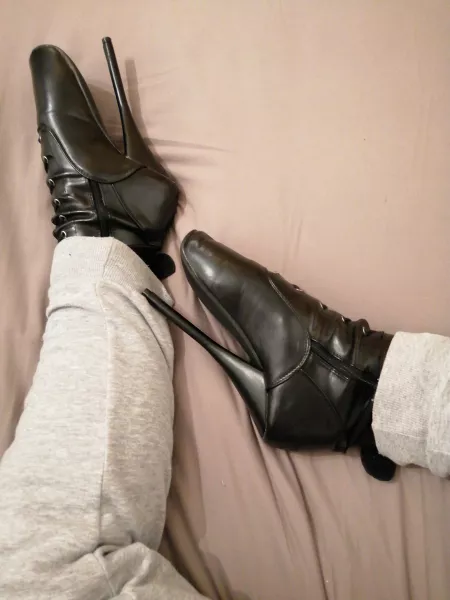 Sometimes you've got to sneak them under sweatpants to get that naughty fix Sometimes you've got to sneak them under sweatpants to get that naughty fix