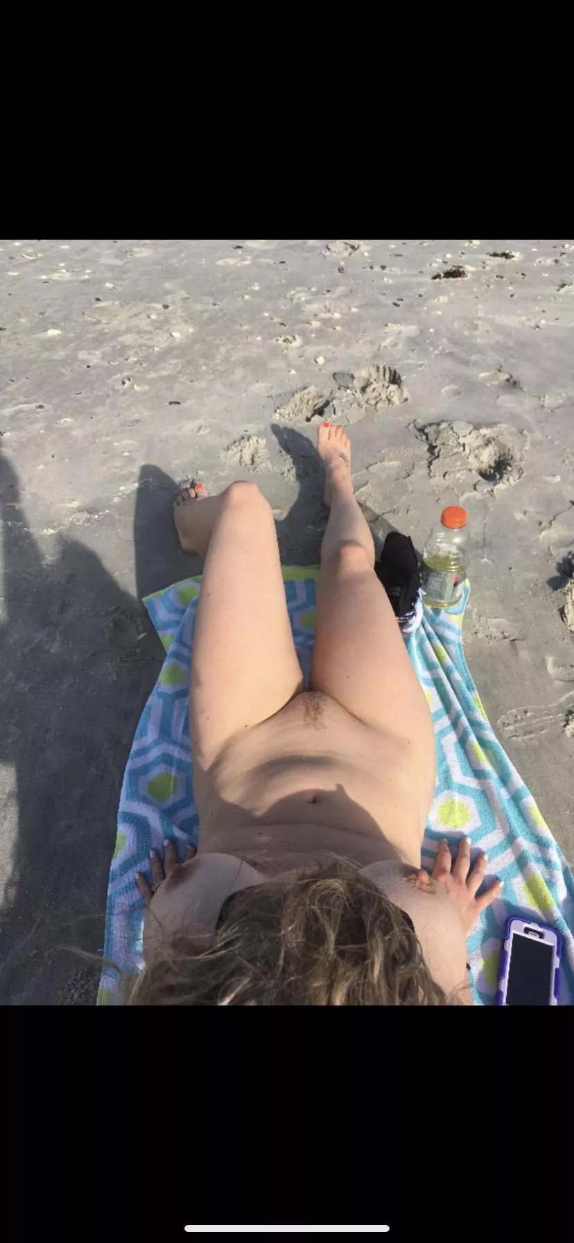 Somewhere on a beach… Somewhere on a beach…
