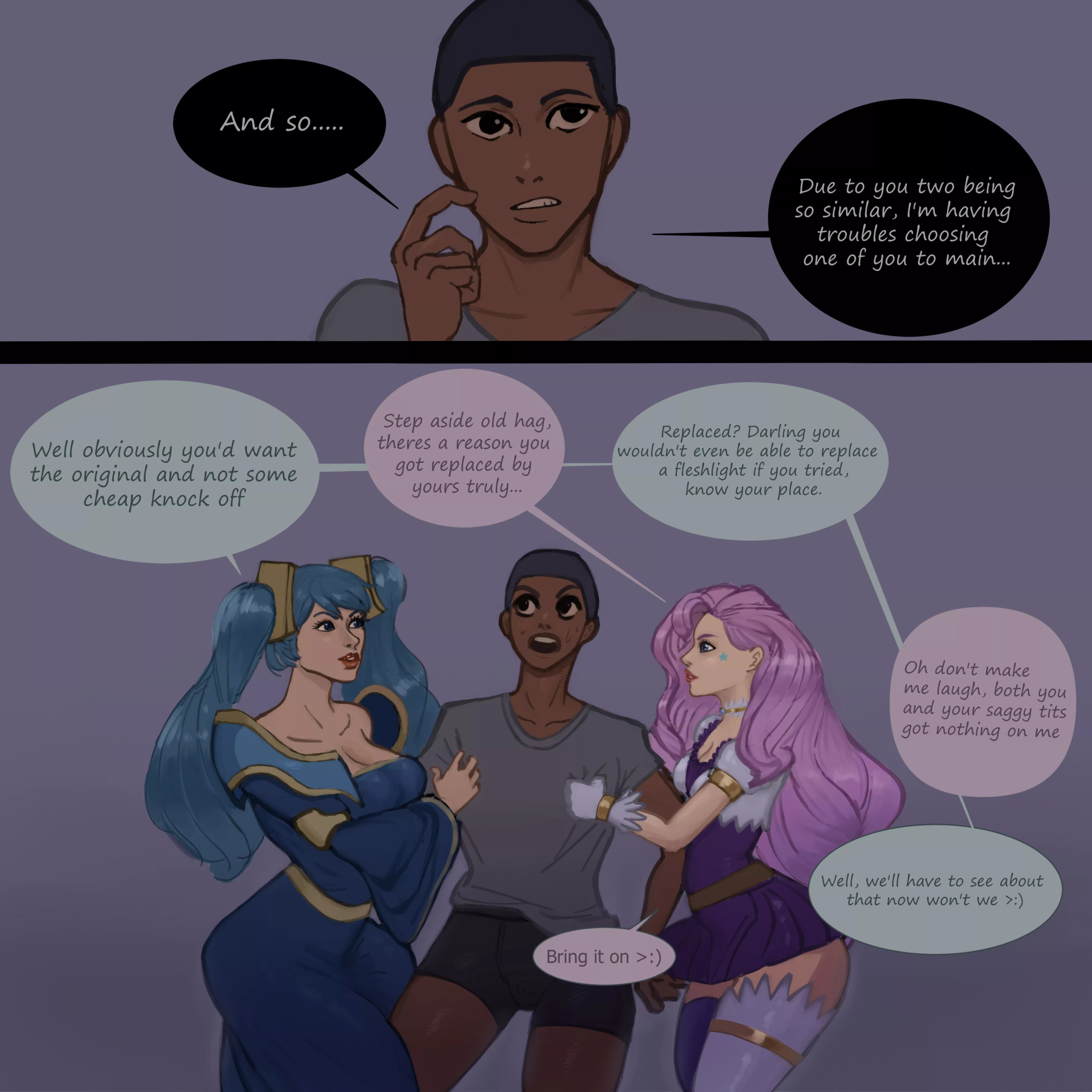 Sona or Seraphine dilemma part 1 (Nuttbang)