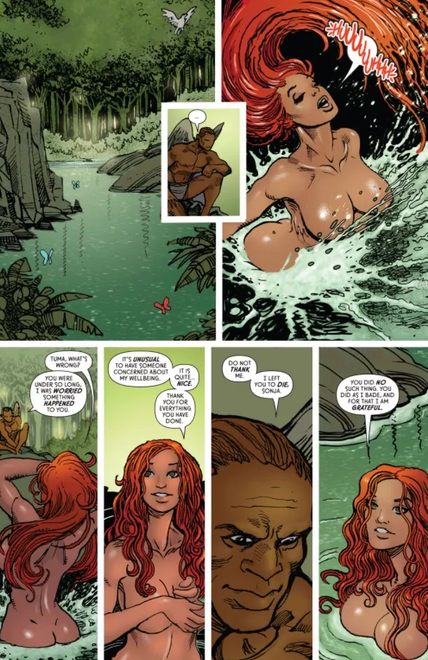 Sonja's Splash [The Invincible Red Sonja #7]