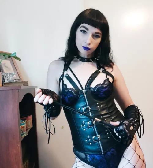 Soon you will be trained to think only of your Mistress and Her pleasure.