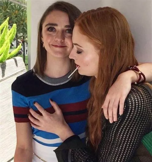 Sophie Turner and Maisie Williams. Need I say more? Sophie Turner and Maisie Williams. Need I say more?