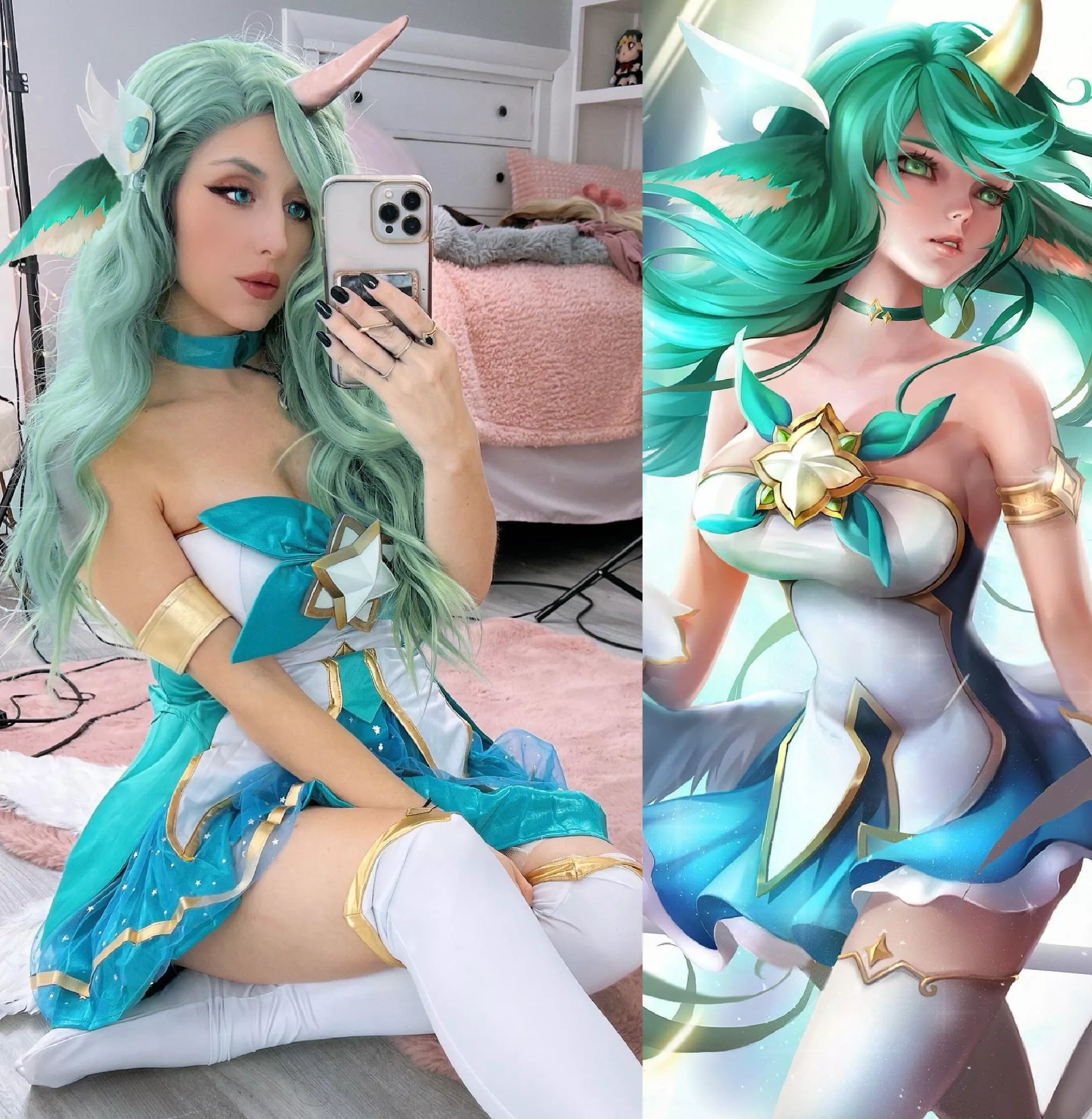 Soraka cosplay by me {kalikins7}