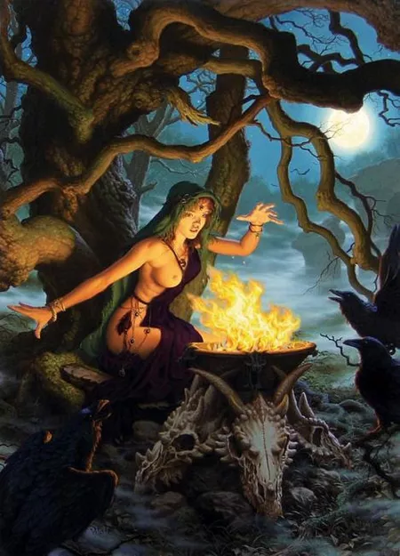 Sorceress by Raoul Vitale Sorceress by Raoul Vitale