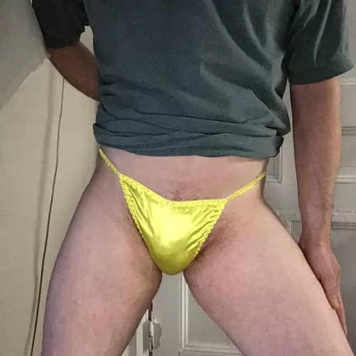 Sorry, can’t stop showing these satin bikinis