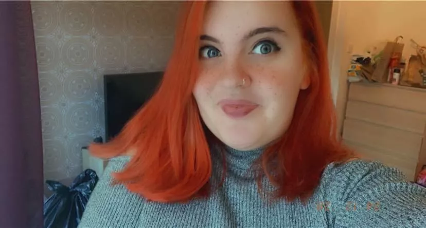 Sorry… clothes on… but felt pretty🙈