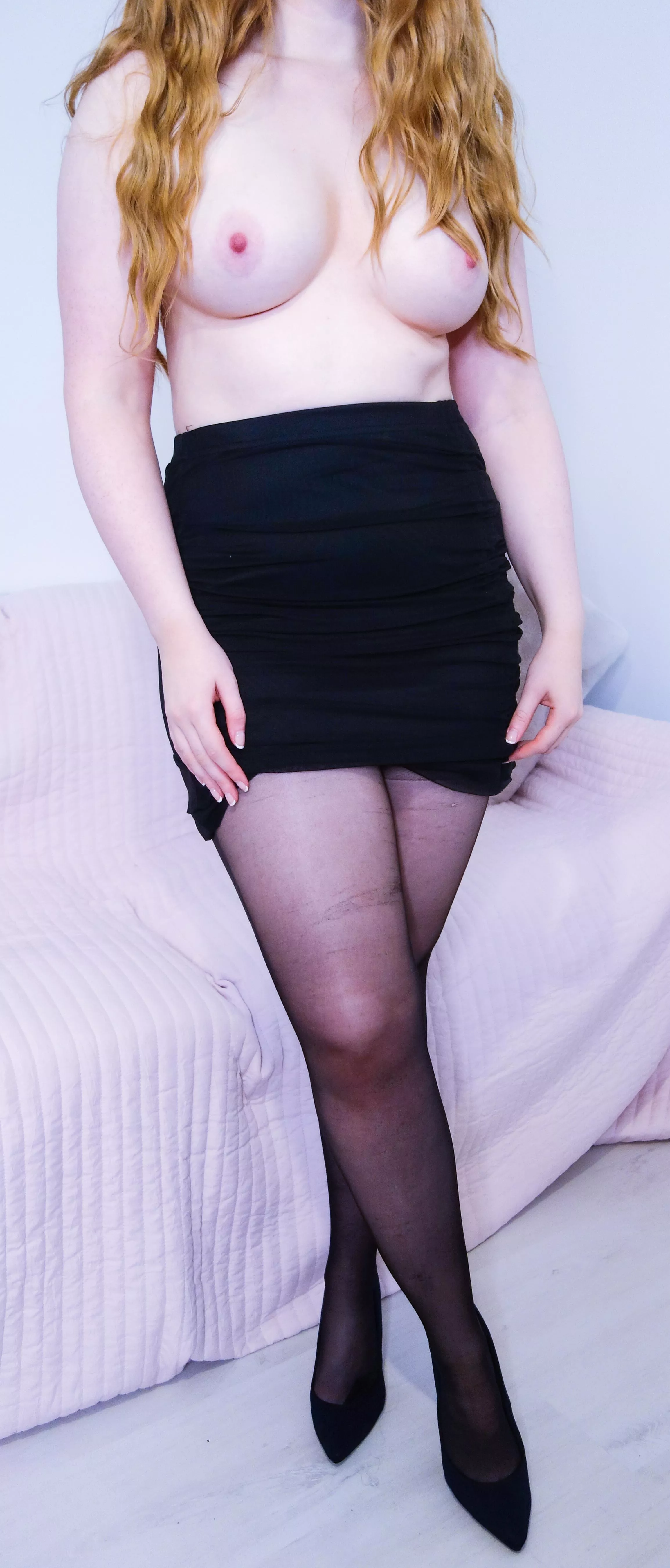 Sorry I'm late, I couldn't find my top ?