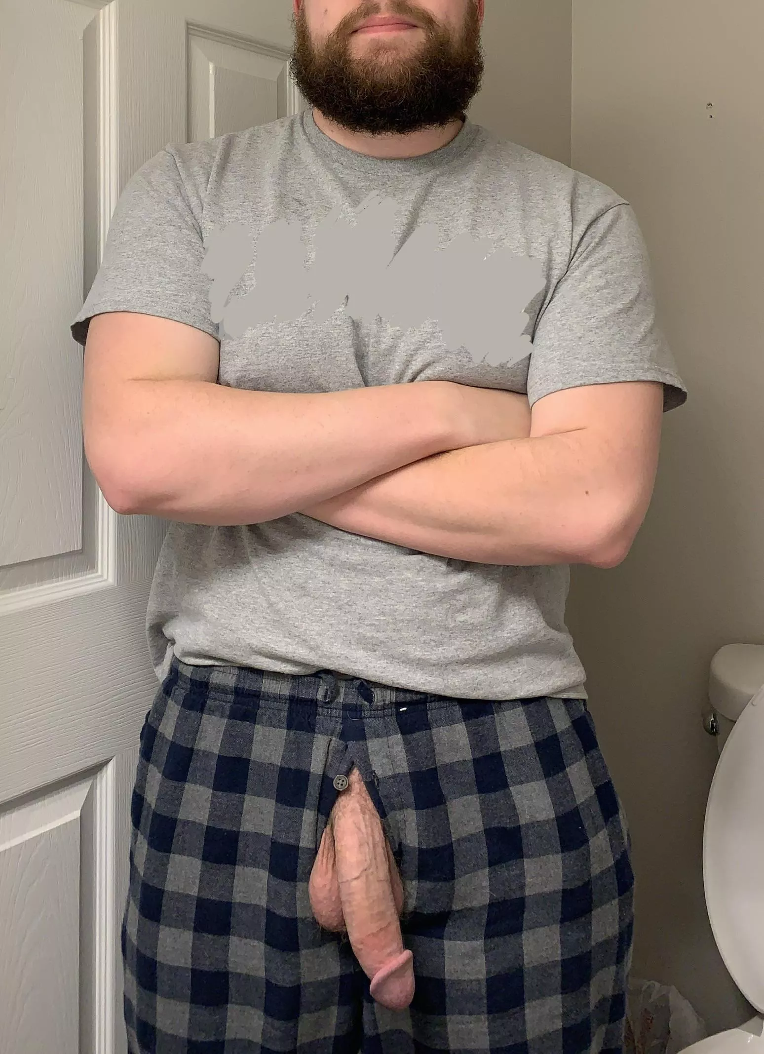 Sorry, it’s too cold to take off any other piece of clothing!